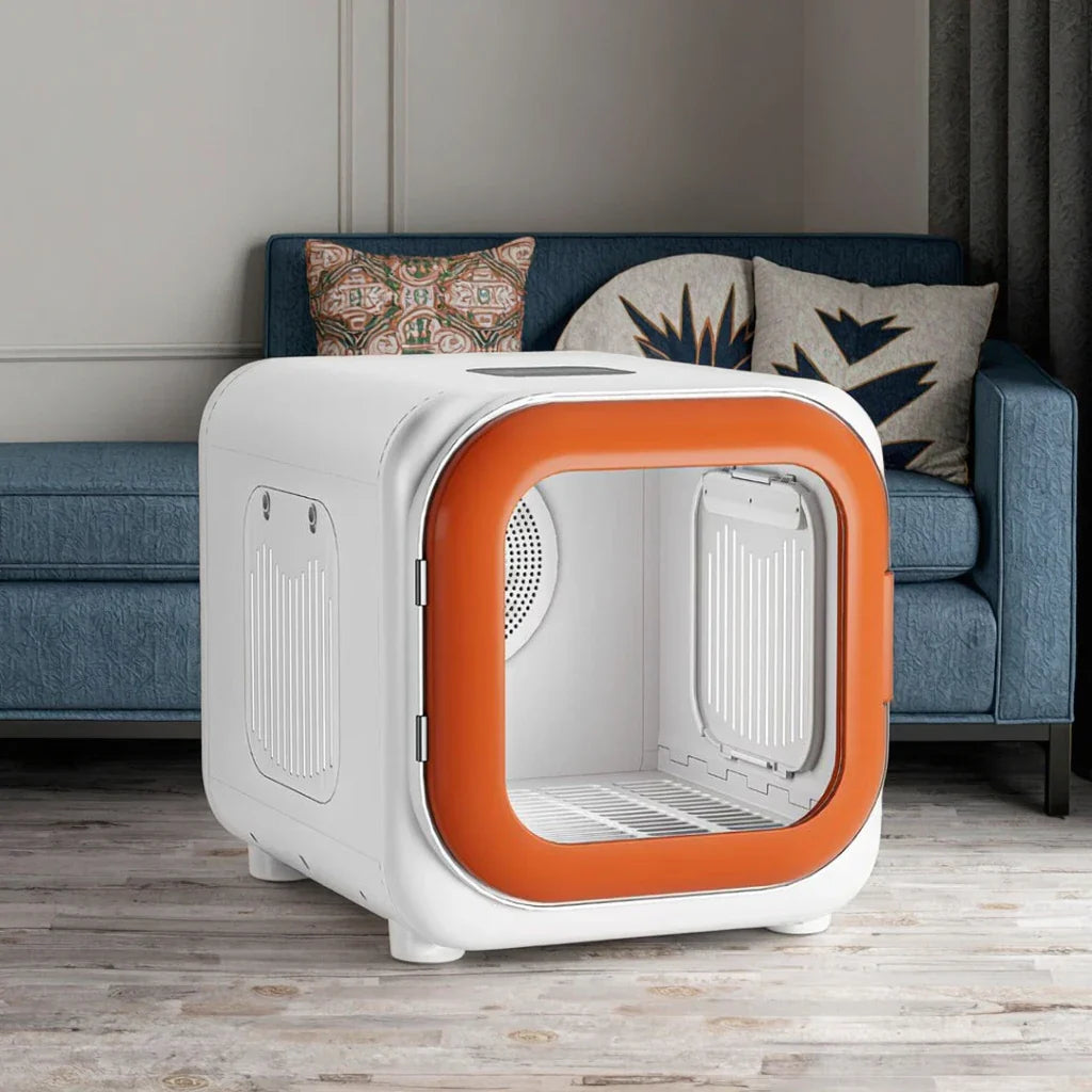 KTX-192211 Eco-Friendly ABS Large Capacity Pet Drying Box with Multiple Modes and Detachable Drainboard