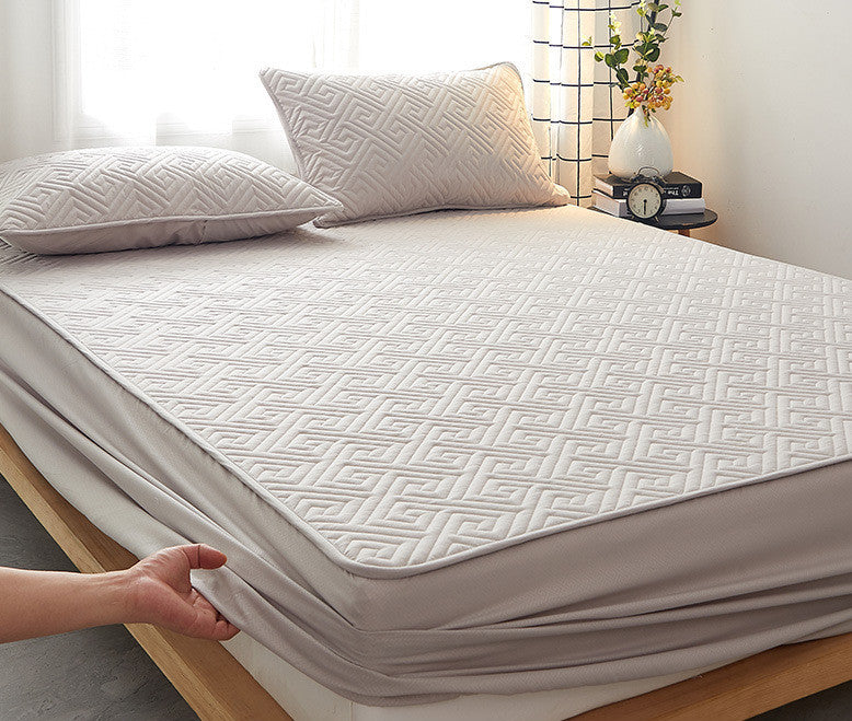 KTX-192275 Non-Slip Quilted Padded Mattress with Various Bedding Options and Sizes