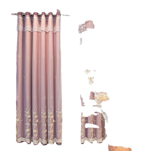 KTX-192659 Modern Double Open Curtain Set for Bedroom Shading – Various Sizes Available