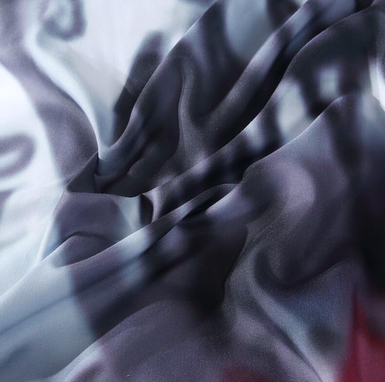 KTX-195731 Halloween Floral Skull Bedding Set - Queen & King Sizes, Cotton Blend Duvet Cover and Bed Sheet