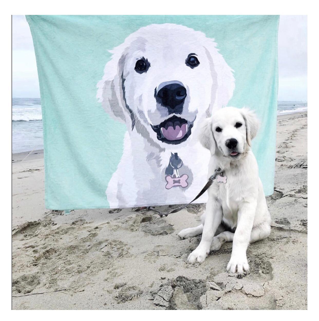 KTX-196179 Custom Flannel Knee Blanket with Personalized Design, Soft Coral Carpet, Available in Multiple Sizes