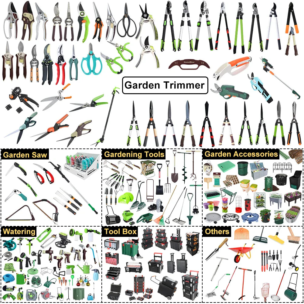KTX-196755 Heavy Duty Pruning Shear Set for Trees and Shrubs - Includes Lopper and Scissors for Yard and Garden Care