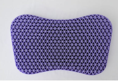 KTX-198867 TPE Cool Feeling Dynamic Partial Pressure Pillow – 100% High Elastic Polymer, Available in Purple and Blue