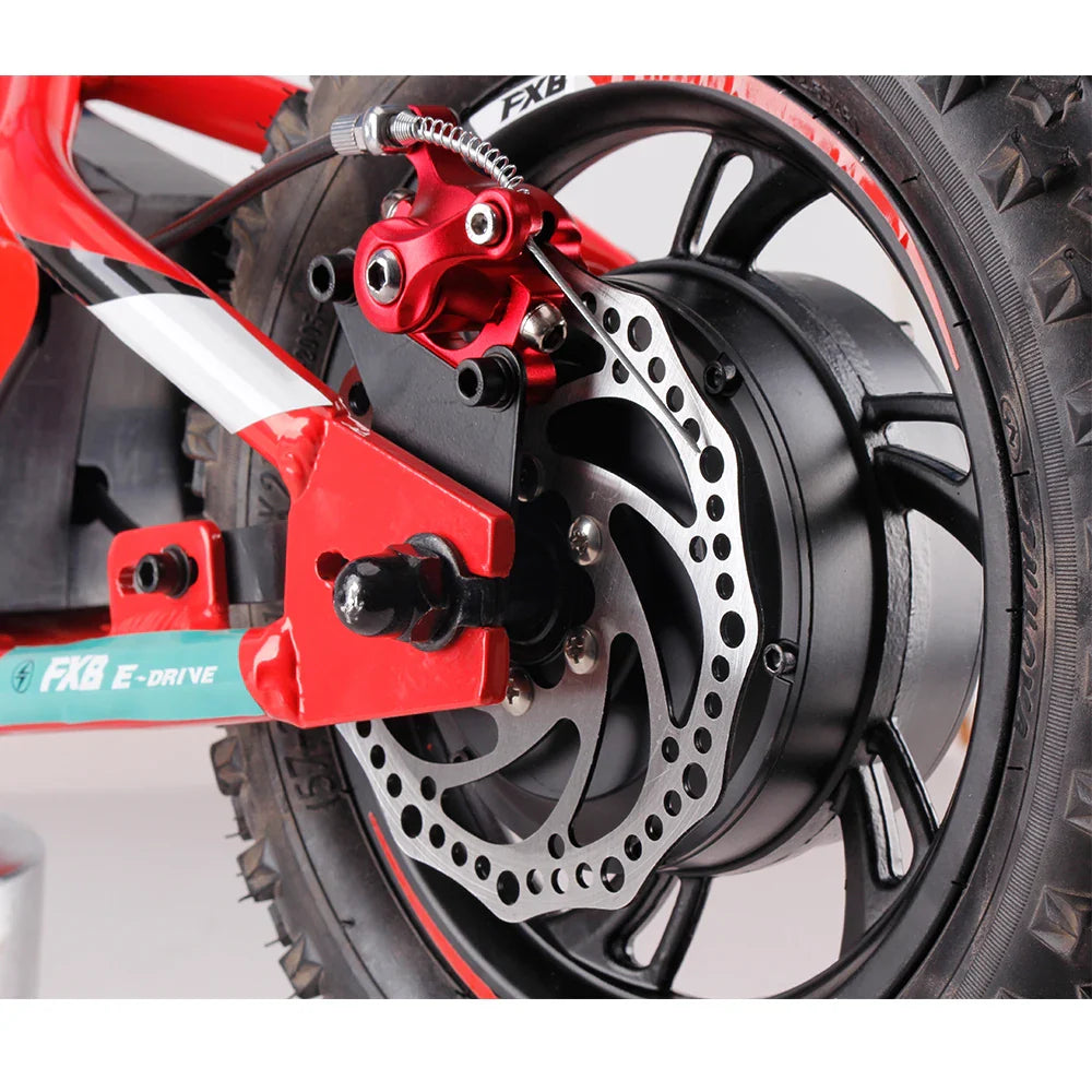 KTX-199123 Electric Kids Balance Bike with 12-Inch Wheels, 36V Lithium Battery, and Disc Brakes