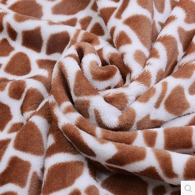 KTX-199187 3D Animal Design Flannel Hug Blanket for Infants, Soft & Versatile, 76x102cm
