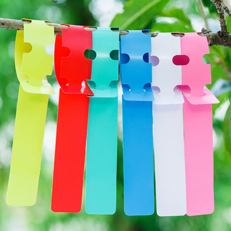 KTX-201939 Durable PVC Garden Labels - 21cm x 2cm Plant Markers for Easy Identification