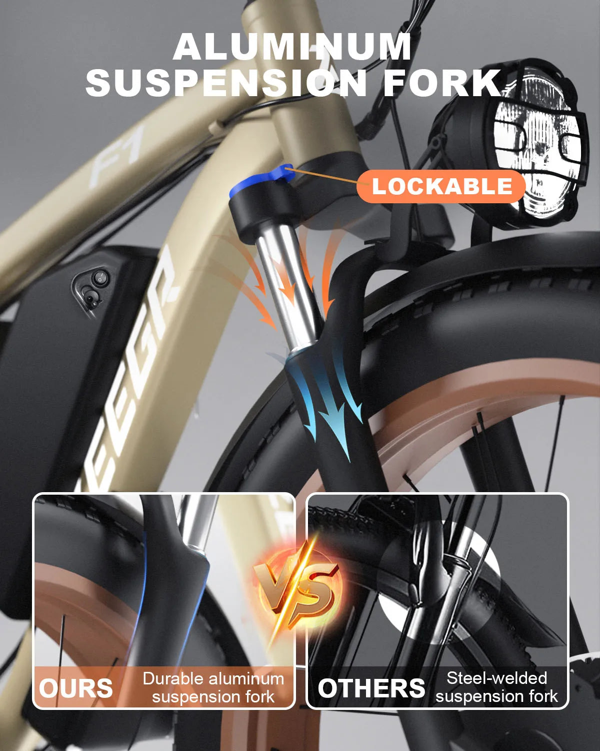 KTX-203859 48V 2000W Dual Motor Electric Bicycle with 26"x4.0 Fat Tires and Hydraulic Brake System