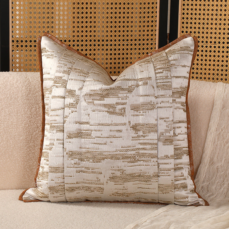 KTX-204115 New Chinese Style Cotton and Linen Pillow Cover - Available in Multi-Color Options, 45x45cm and 30x50cm