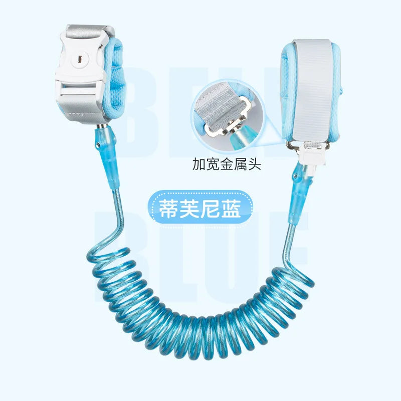KTX-205139 Adjustable Children's Anti-Lost Wrist Band with Lock – 1.5m Safety Traction Rope