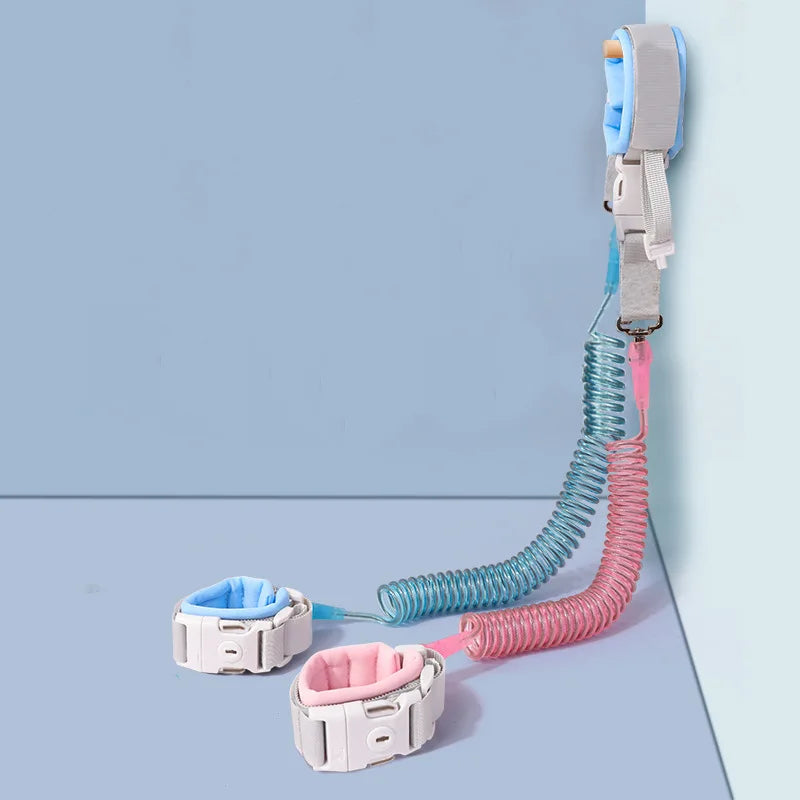 KTX-205139 Adjustable Children's Anti-Lost Wrist Band with Lock – 1.5m Safety Traction Rope