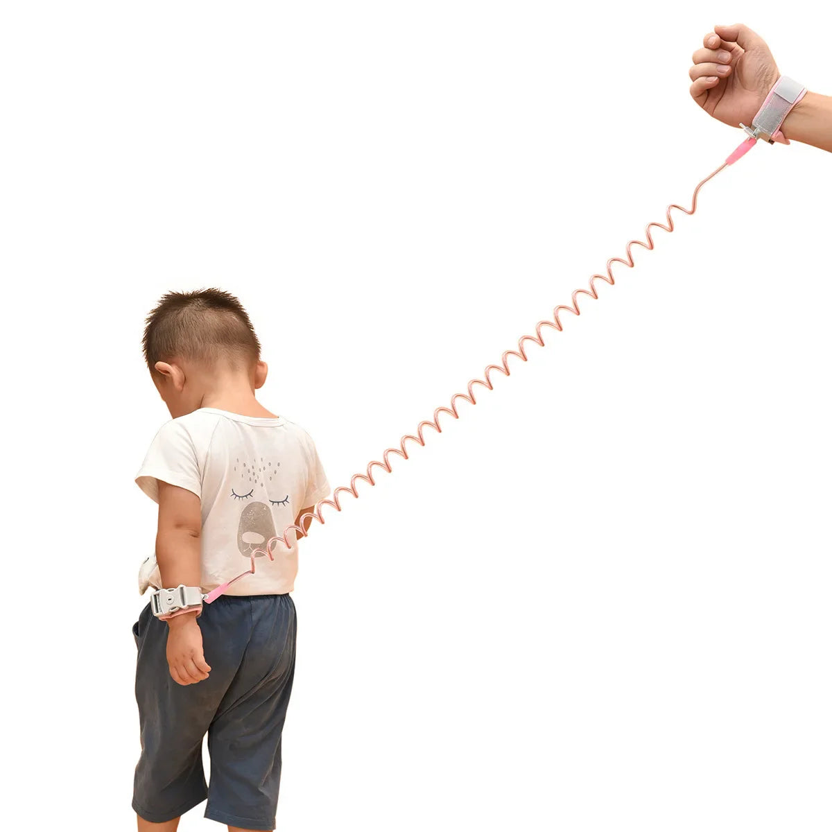 KTX-205139 Adjustable Children's Anti-Lost Wrist Band with Lock – 1.5m Safety Traction Rope