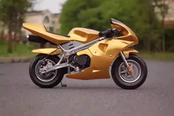 KTX-207187 49cc Mini Dirt Bike for Kids and Adults – Brushless Motor, 40-60 km/h, Front & Rear Disc Brakes