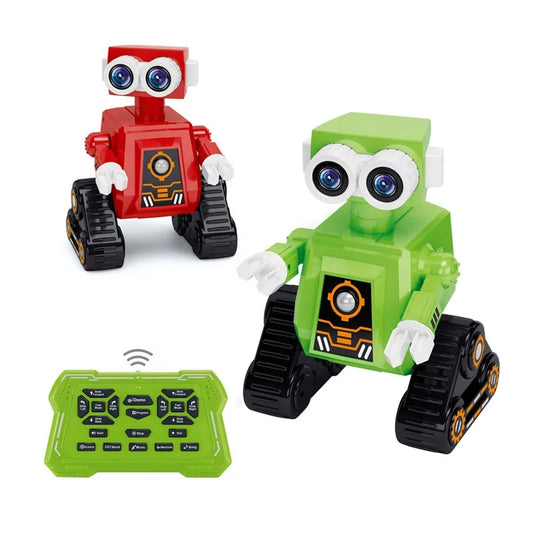 Educational Remote Control Electric Puzzle Robot Toy for Kids, Ages 0 to 14+