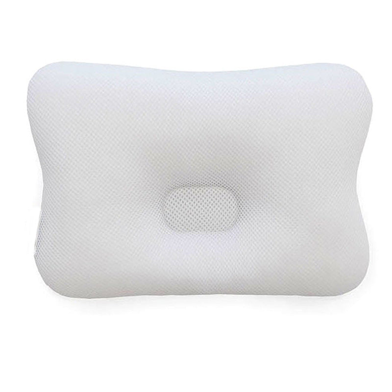 KTX-208595 Rectangular Anti-Eccentric Baby Pillow with Pure Cotton Cover and Polyester Fiber Filling