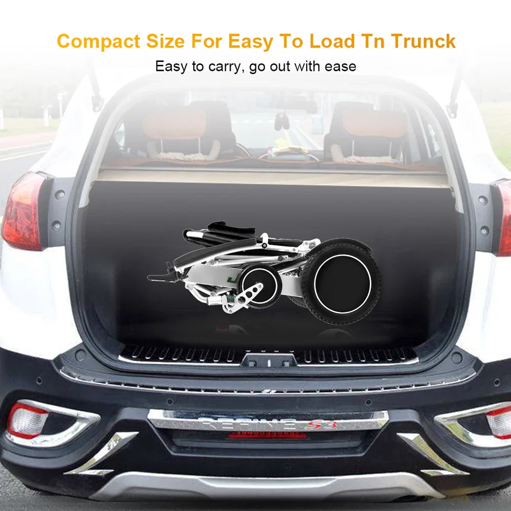 KTX-208787 Smart Seat Electric Wheelchair with Auto Balance for Elderly and Handicapped - Aluminum Alloy Frame, 120 kg Capacity, 20 km Driving Range