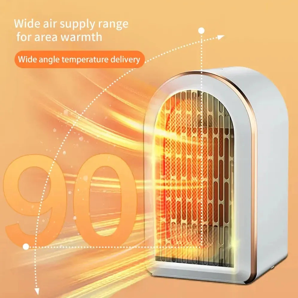 KTX-210259 Portable Indoor Electric Heater with Energy Saving PTC Ceramic Technology for Home and Office Use