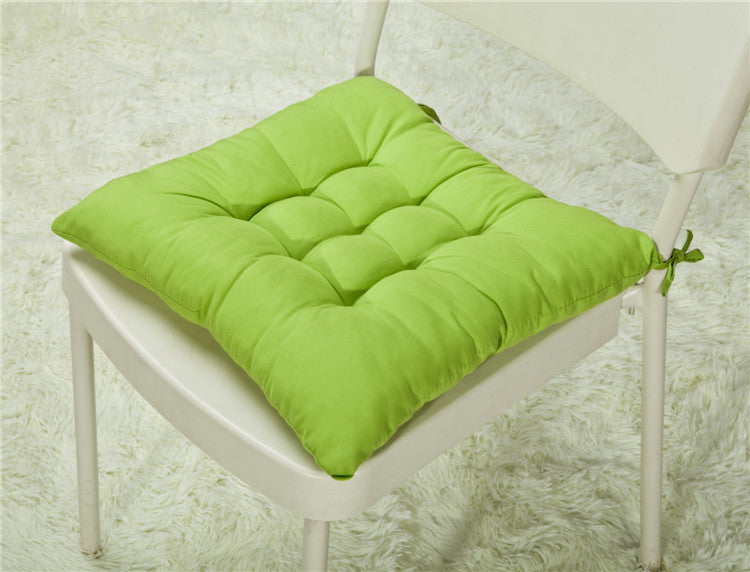 KTX-210899 Solid Color Polyester Fiber Office Cushion, 41x41cm