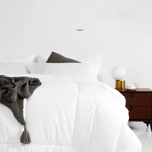 KTX-211219 Four Seasons Air Conditioning Quilt – Cotton, White Duck Down Filling, Multiple Sizes Available