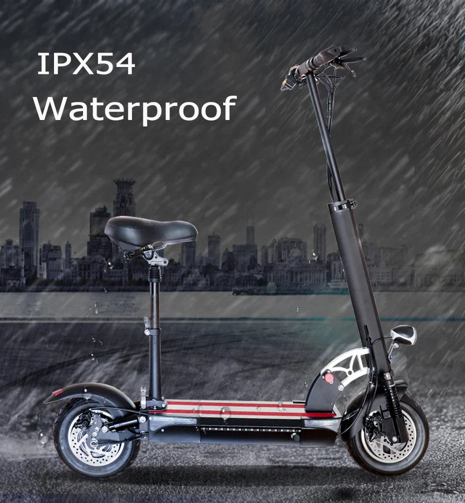 KTX-211411 Powerful 1200W Electric Kick Scooter with 60KM/H Speed and 60-80KM Range