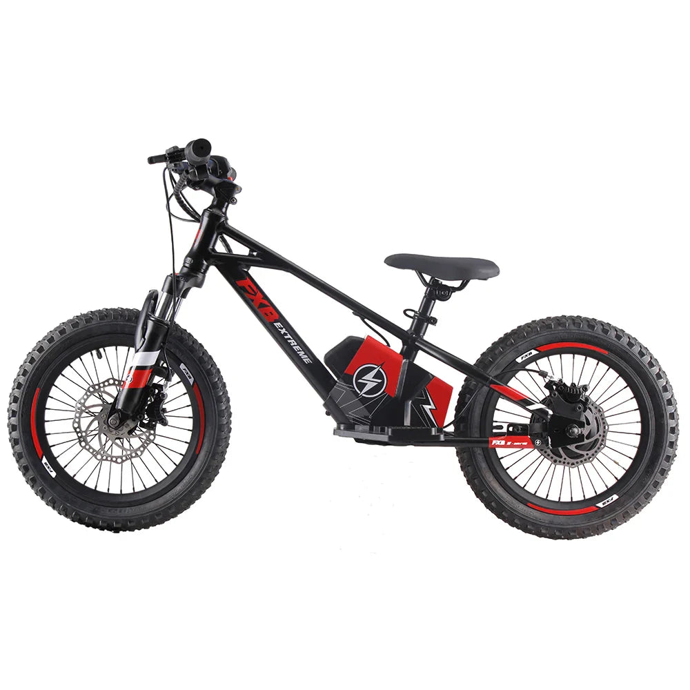 KTX-214931 350W Kids Electric Balance Bike with 36V Battery and 2/3 Speed Options - 16 Inch, Safe for Children