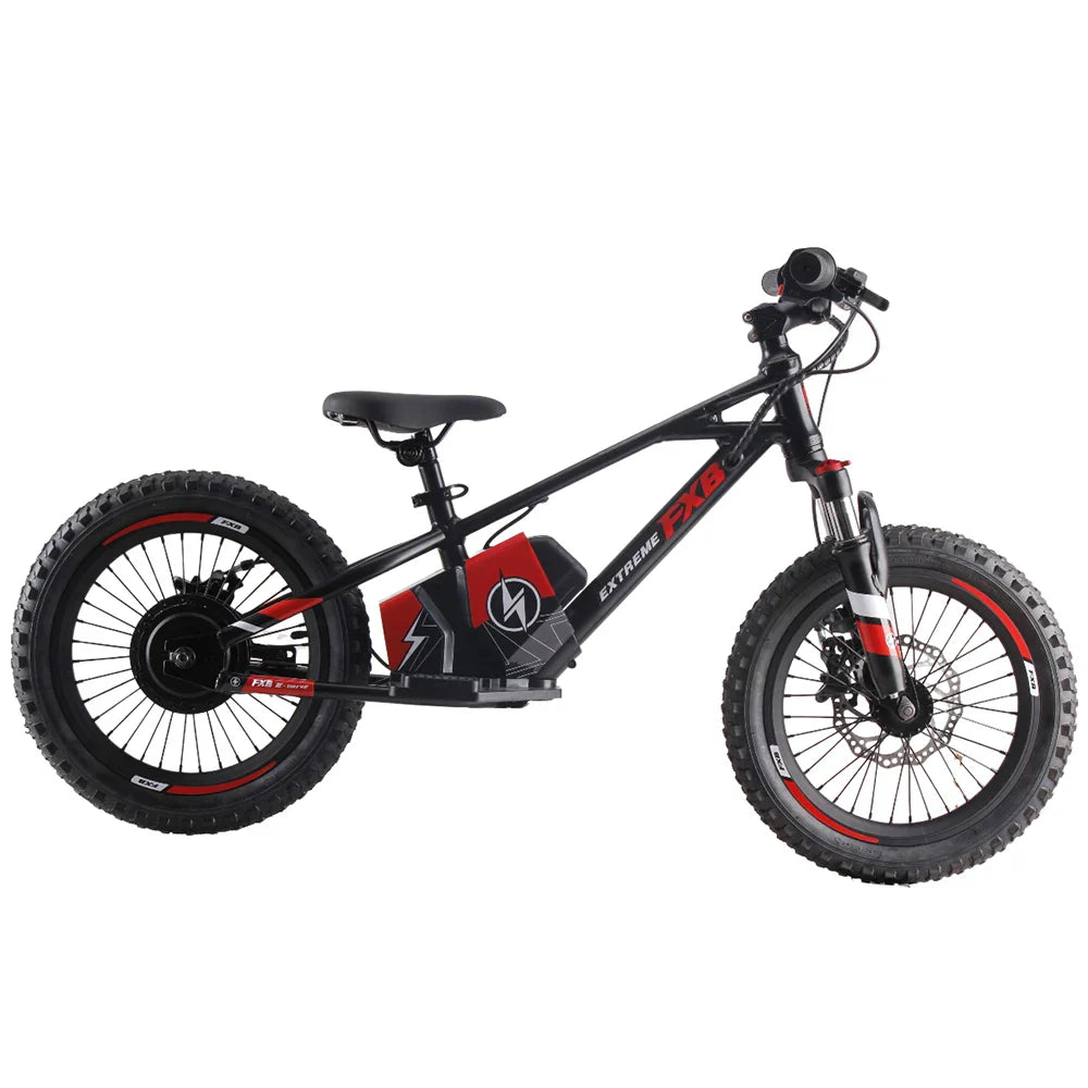 KTX-214931 350W Kids Electric Balance Bike with 36V Battery and 2/3 Speed Options - 16 Inch, Safe for Children
