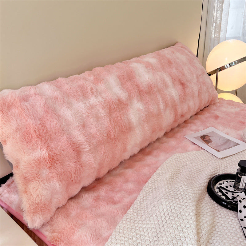 KTX-215571 Milk Fiber Velvet Pillowcase - Multiple Sizes Available: 50x50cm, 48x74cm, 48x120cm, 48x150cm, 48x180cm