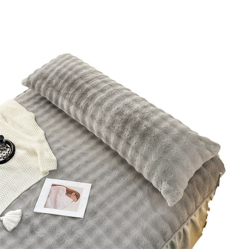 KTX-215571 Milk Fiber Velvet Pillowcase - Multiple Sizes Available: 50x50cm, 48x74cm, 48x120cm, 48x150cm, 48x180cm