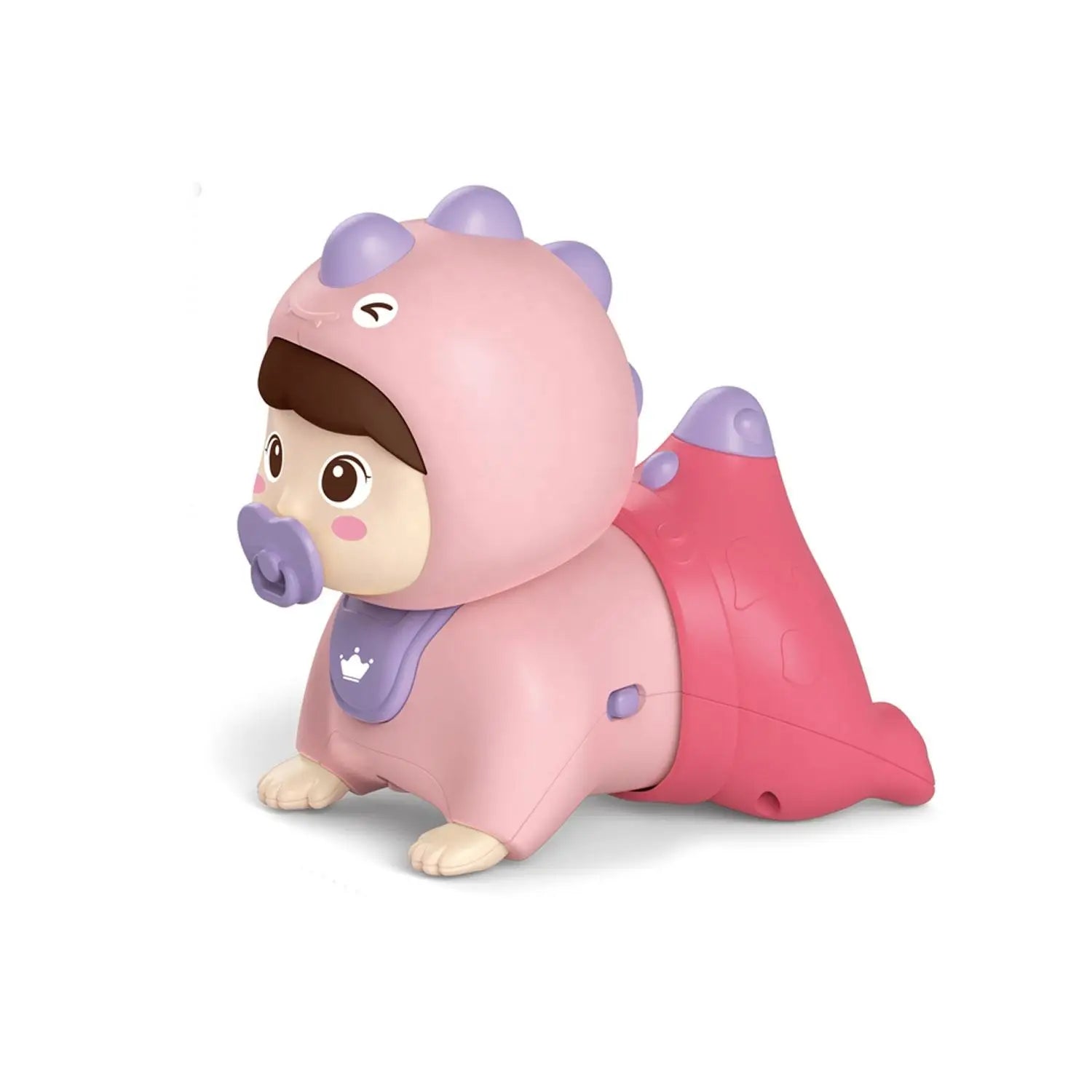 KTX-216915 Baby Electric Crawling Doll Toy for Infants and Toddlers - 14.5cm Touch-Sensitive Educational Toy