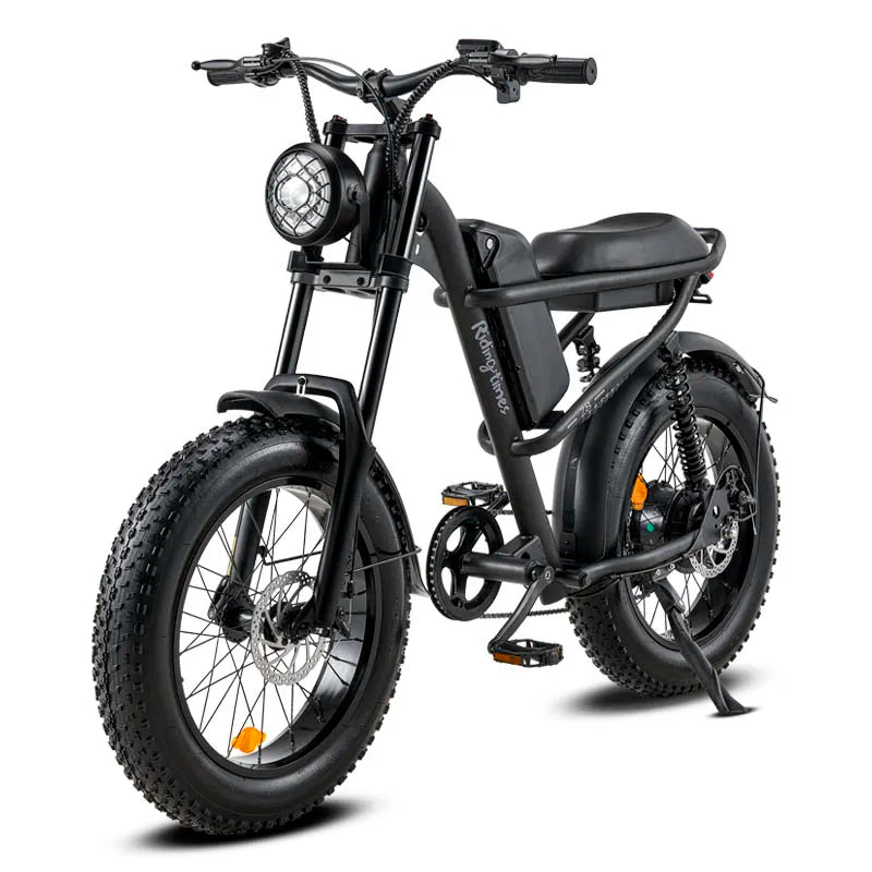 KTX-218899 Electric Fat Tire Bike with 2000W Motor, 7-Speed Gears, and Dual Battery for Adults