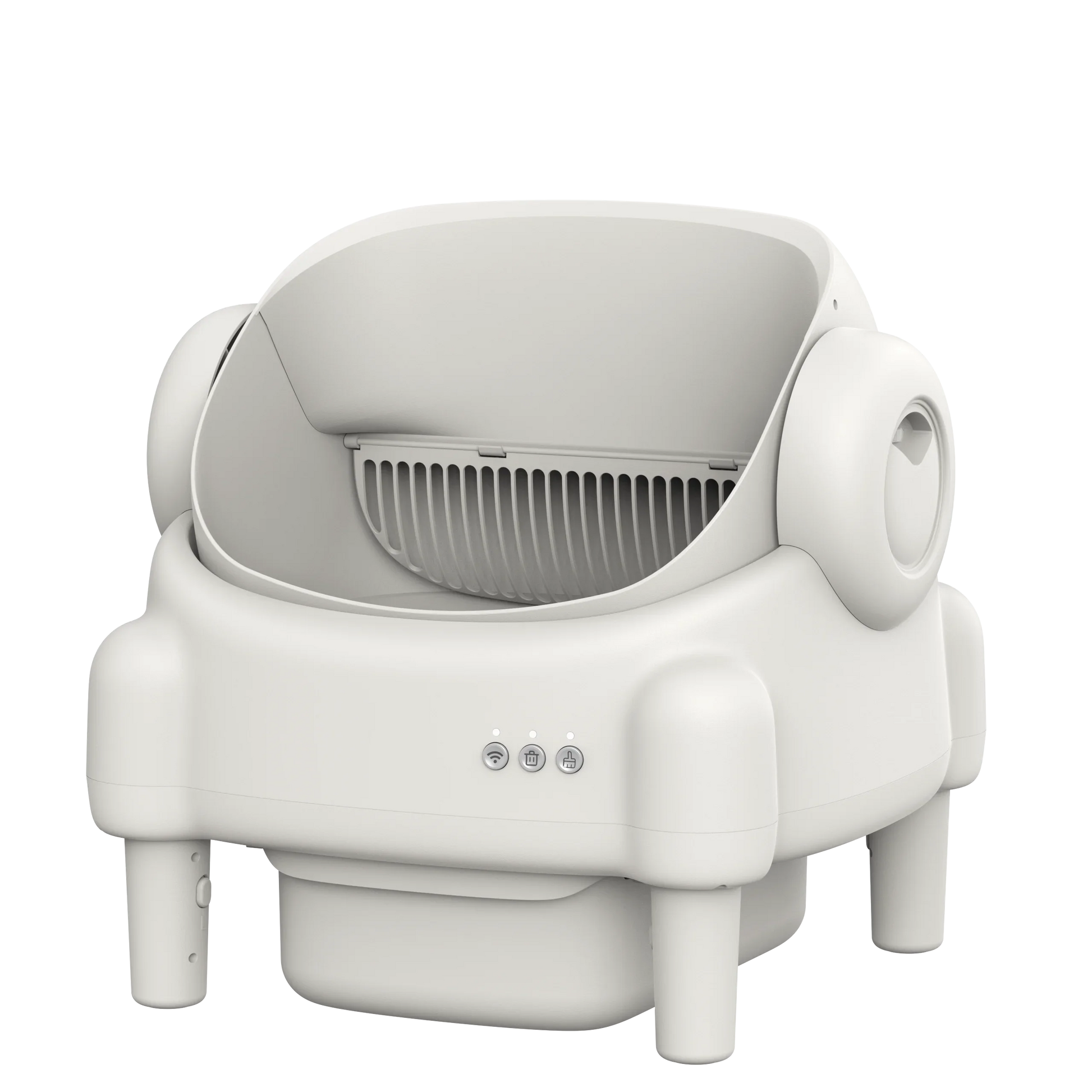 KTX-219411 Smart Cat Litter Box with Intelligent Self-Cleaning Function, Large Capacity and App Control, Open Design