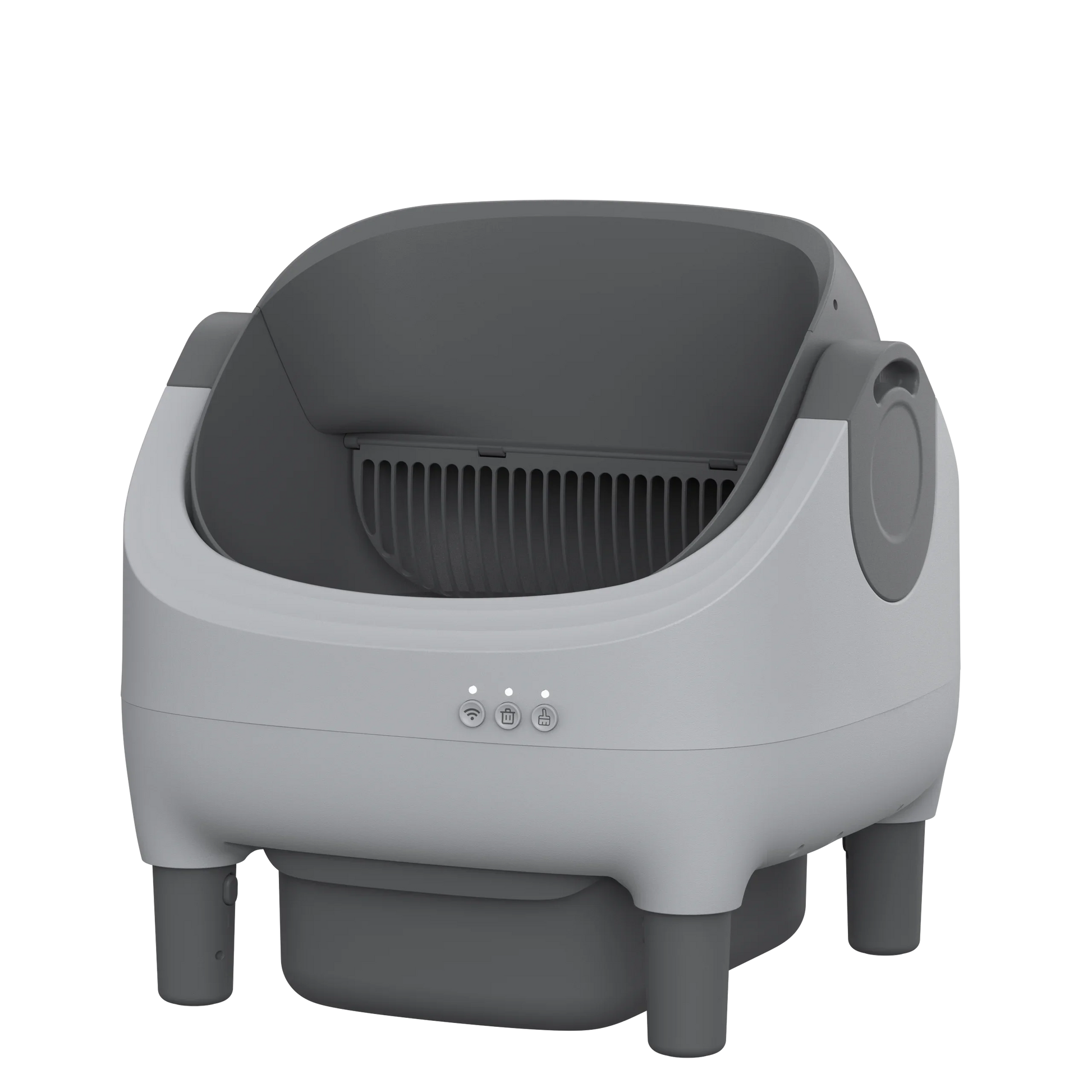 KTX-219411 Smart Cat Litter Box with Intelligent Self-Cleaning Function, Large Capacity and App Control, Open Design