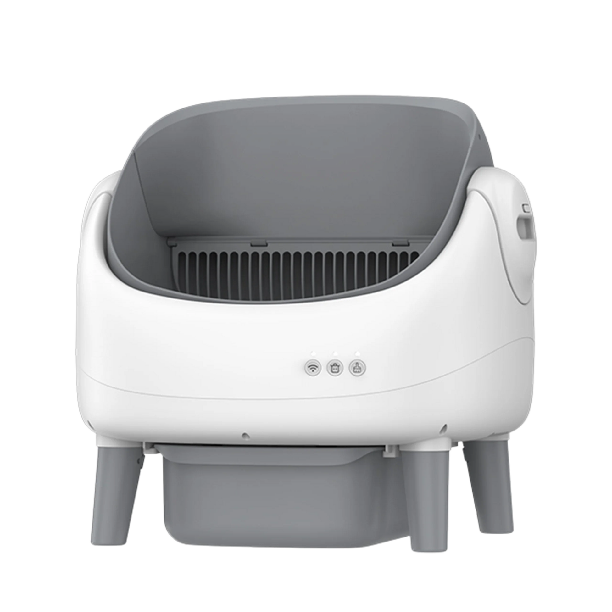 KTX-219411 Smart Cat Litter Box with Intelligent Self-Cleaning Function, Large Capacity and App Control, Open Design