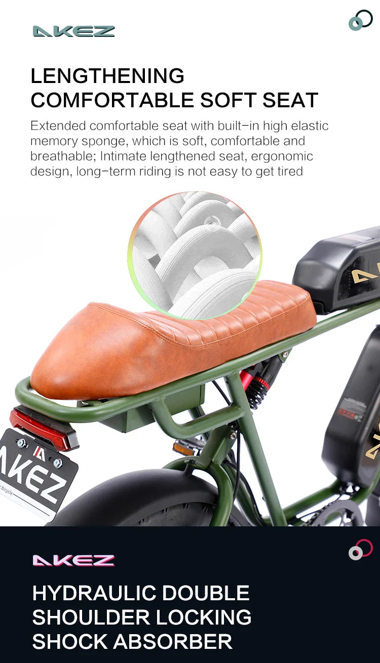 KTX-219667 Electric Bicycle 26AH 48V 750W Brushless Motor with 7-Speed Gears and Digital Display