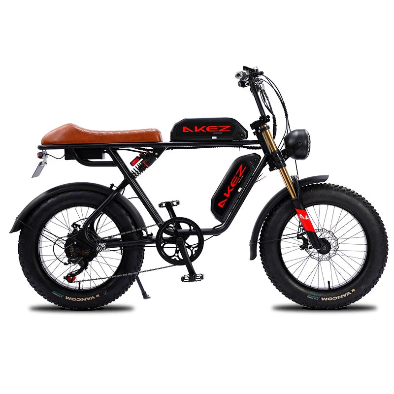 KTX-219667 Electric Bicycle 26AH 48V 750W Brushless Motor with 7-Speed Gears and Digital Display