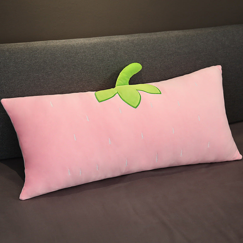 KTX-219923 Removable Plush Toy Carrot Doll - Washable Fruit Pillow in Multiple Sizes