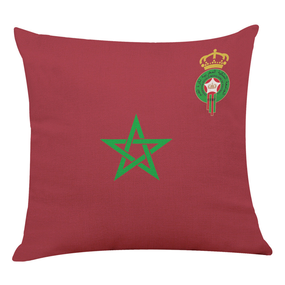 KTX-223251 Cotton Linen Fashion Pillowcase 45x45CM with Various Country Designs for Elegant Home Decor