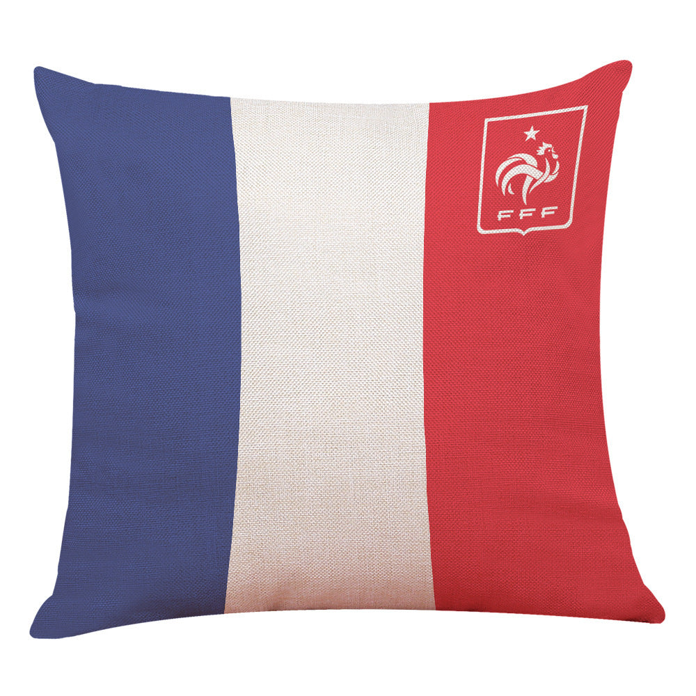 KTX-223251 Cotton Linen Fashion Pillowcase 45x45CM with Various Country Designs for Elegant Home Decor