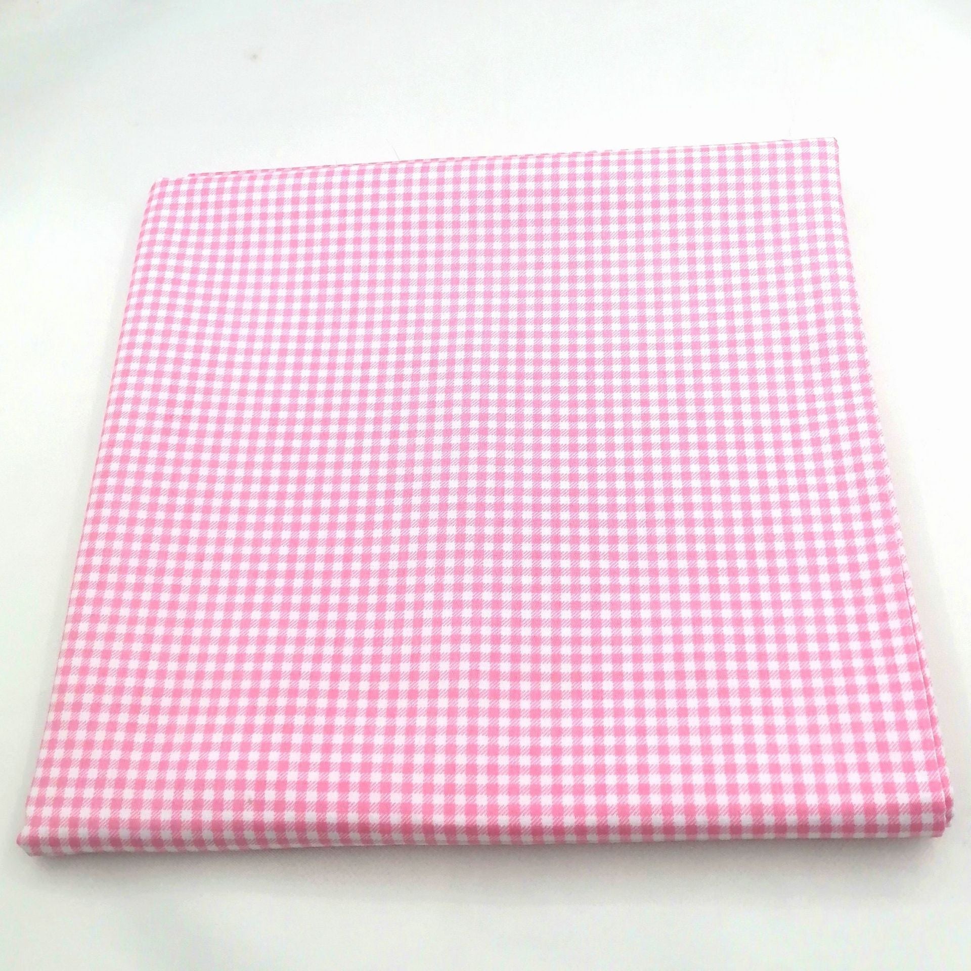 KTX-223251 Cotton Twill Fabric with Botanical Print - Patchwork Plaid, Polka Dot, and Stripes - 160cm Wide