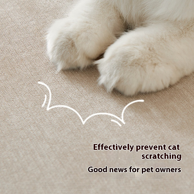 KTX-226771 Waterproof Non-Slip Sofa Cushion Cover in Solid Colors - Various Sizes Available