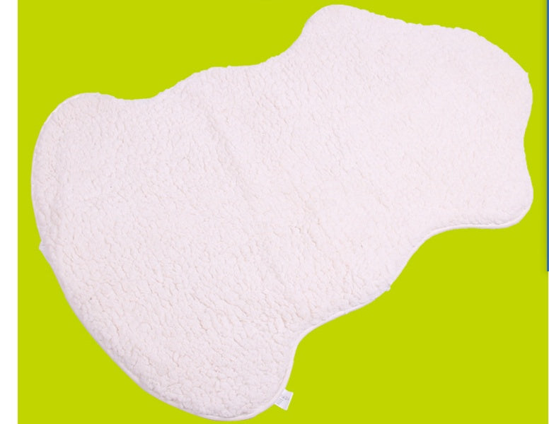 KTX-227155 Super Soft Lambskin Cotton Dog Kennel Mat - Machine Washable, Lint-Free, 100x75 cm