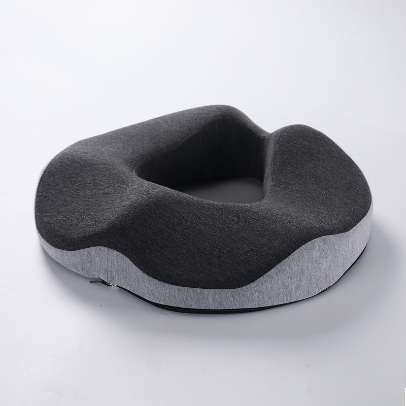 KTX-230227 Breathable Memory Foam Office Seat Cushion - Modern Solid Color Design