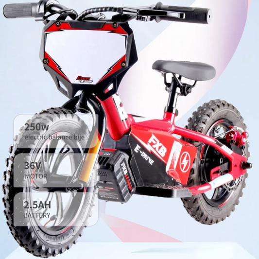KTX-230739 Mini Electric Balance Bike with 250W Motor and Fork Suspension, 16-inch Wheel Size, Available in Multiple Colors