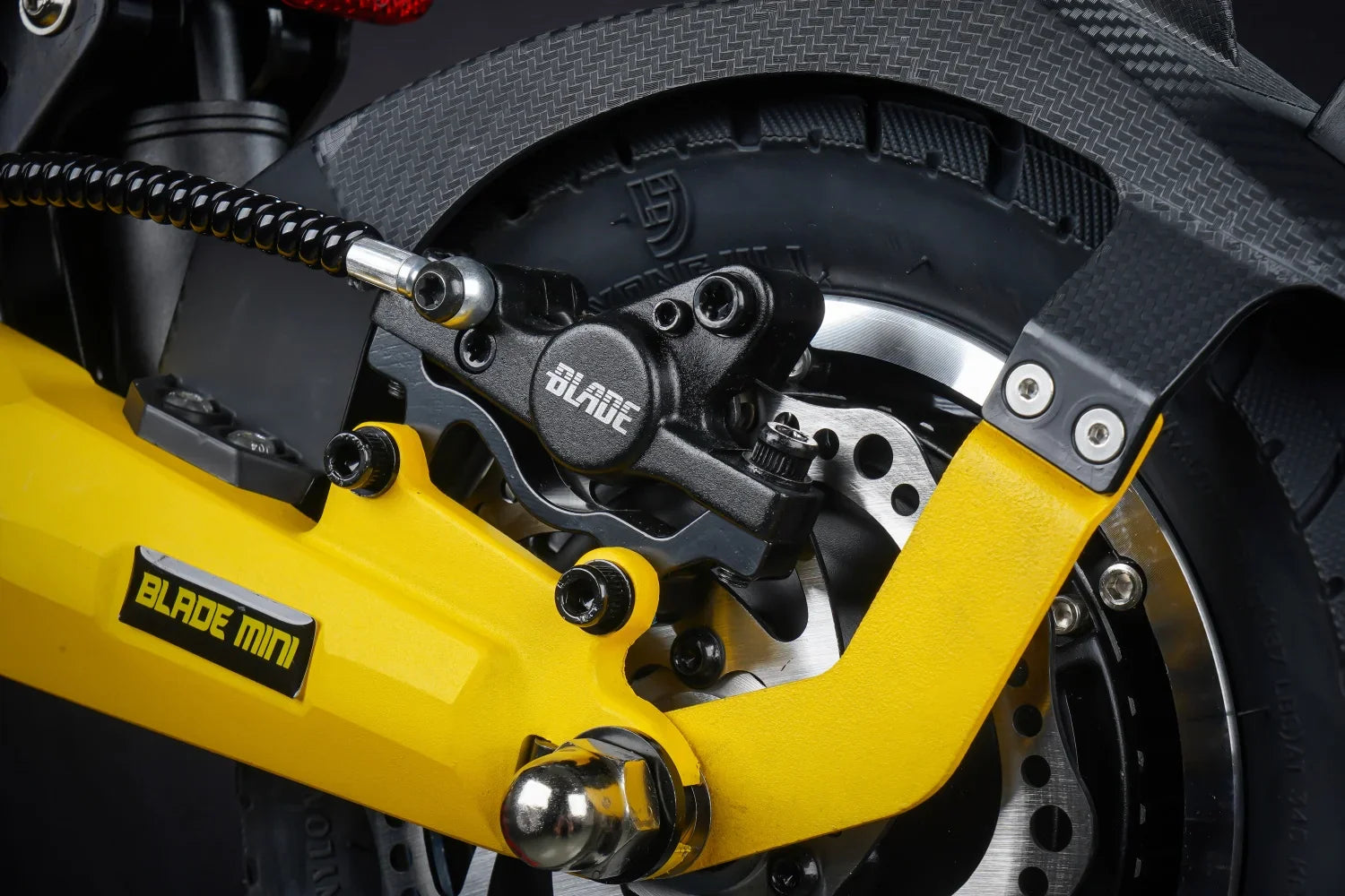 KTX-231827 Teverun Blade Mini Electric Scooter 60V 27AH Battery Dual Motor 70KM/H Speed with Hydraulic Disc Brakes