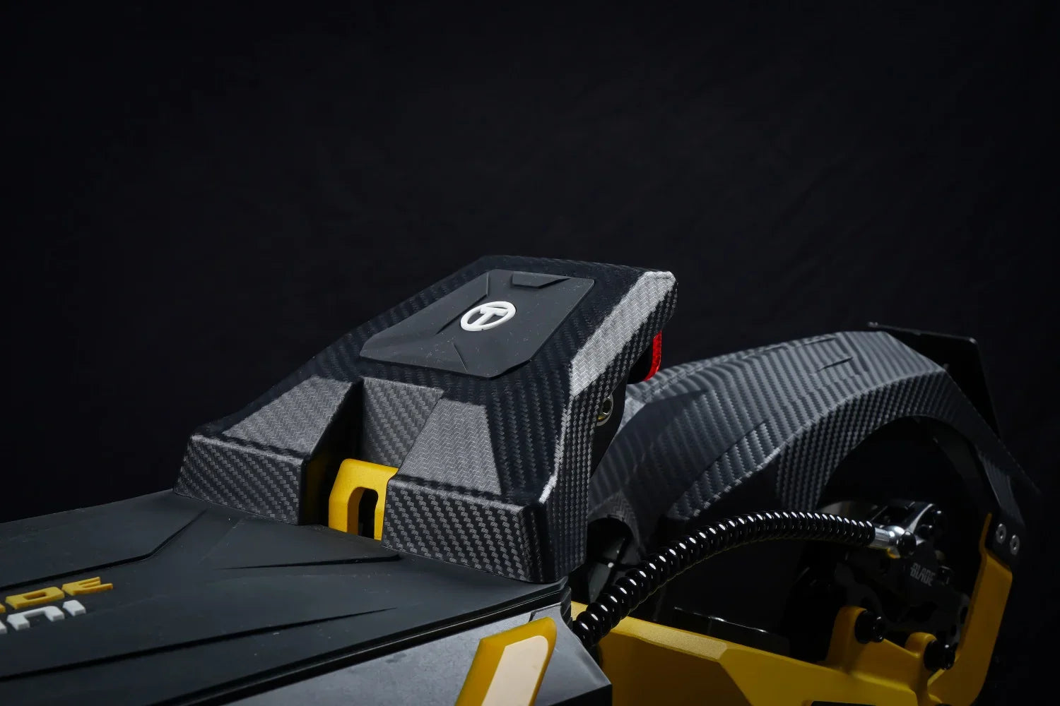 KTX-231827 Teverun Blade Mini Electric Scooter 60V 27AH Battery Dual Motor 70KM/H Speed with Hydraulic Disc Brakes