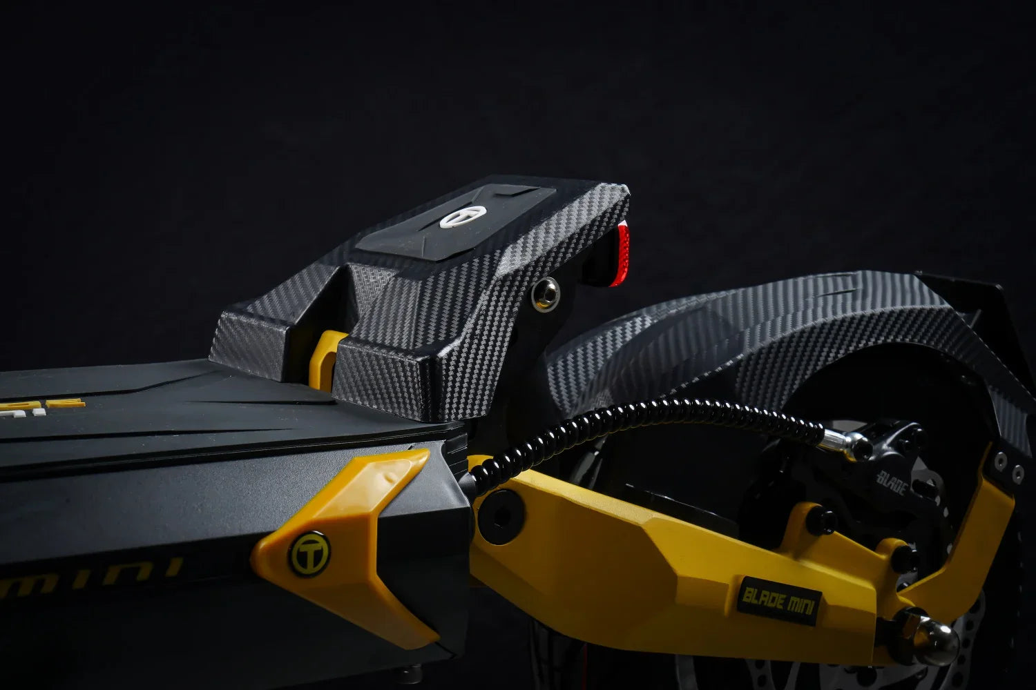 KTX-231827 Teverun Blade Mini Electric Scooter 60V 27AH Battery Dual Motor 70KM/H Speed with Hydraulic Disc Brakes