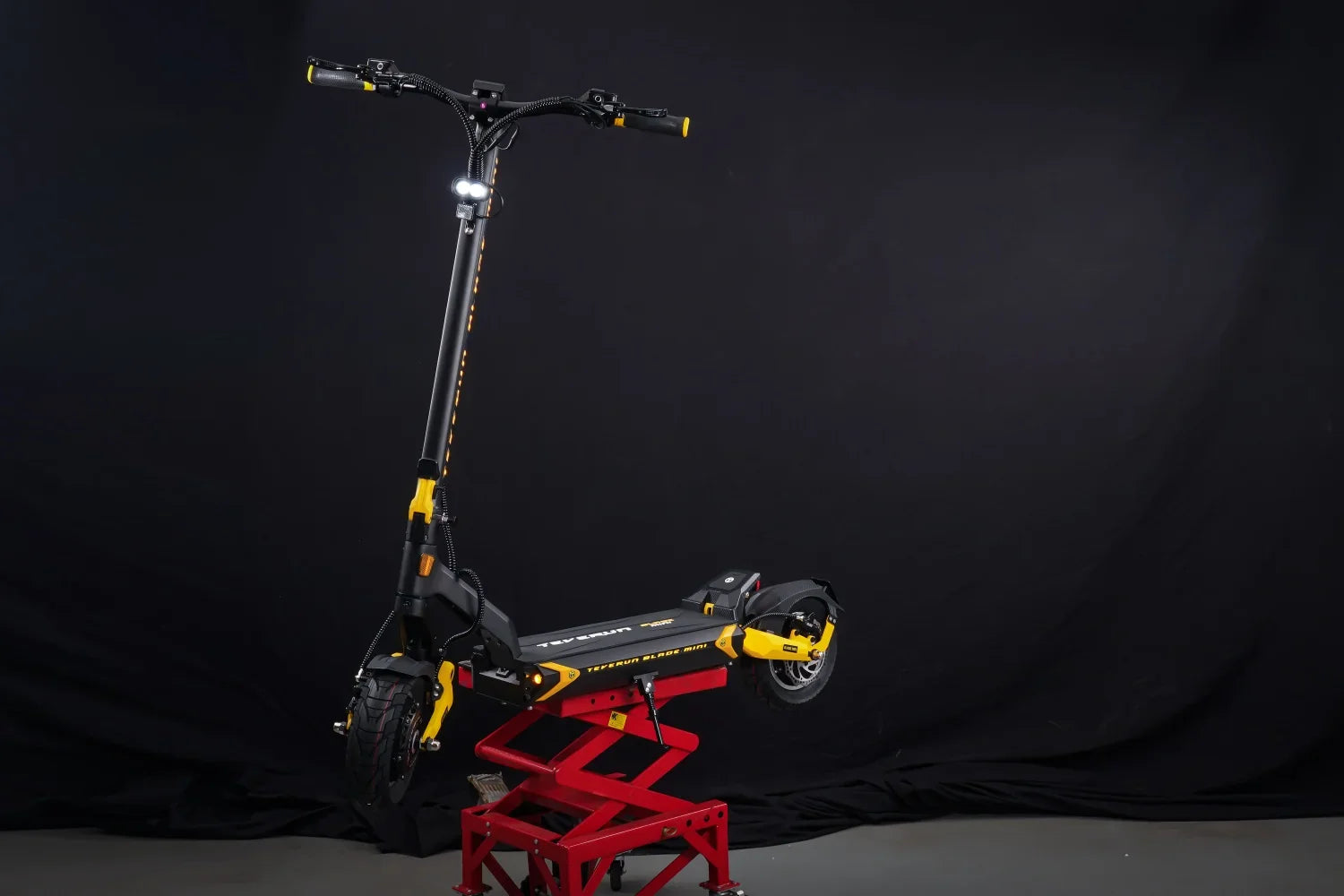 KTX-231827 Teverun Blade Mini Electric Scooter 60V 27AH Battery Dual Motor 70KM/H Speed with Hydraulic Disc Brakes