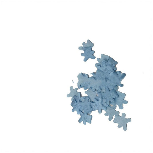 KTX-232403 Butterfly Bear Floral Decoration Pack - 3CM, 200 Tablets of Polyester Accents for Clothing and DIY Home Projects