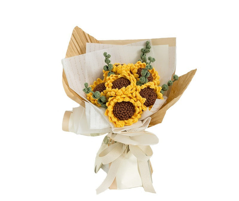 KTX-234707 Handmade DIY Crochet Yarn Ball Craft Kit for Creative Projects