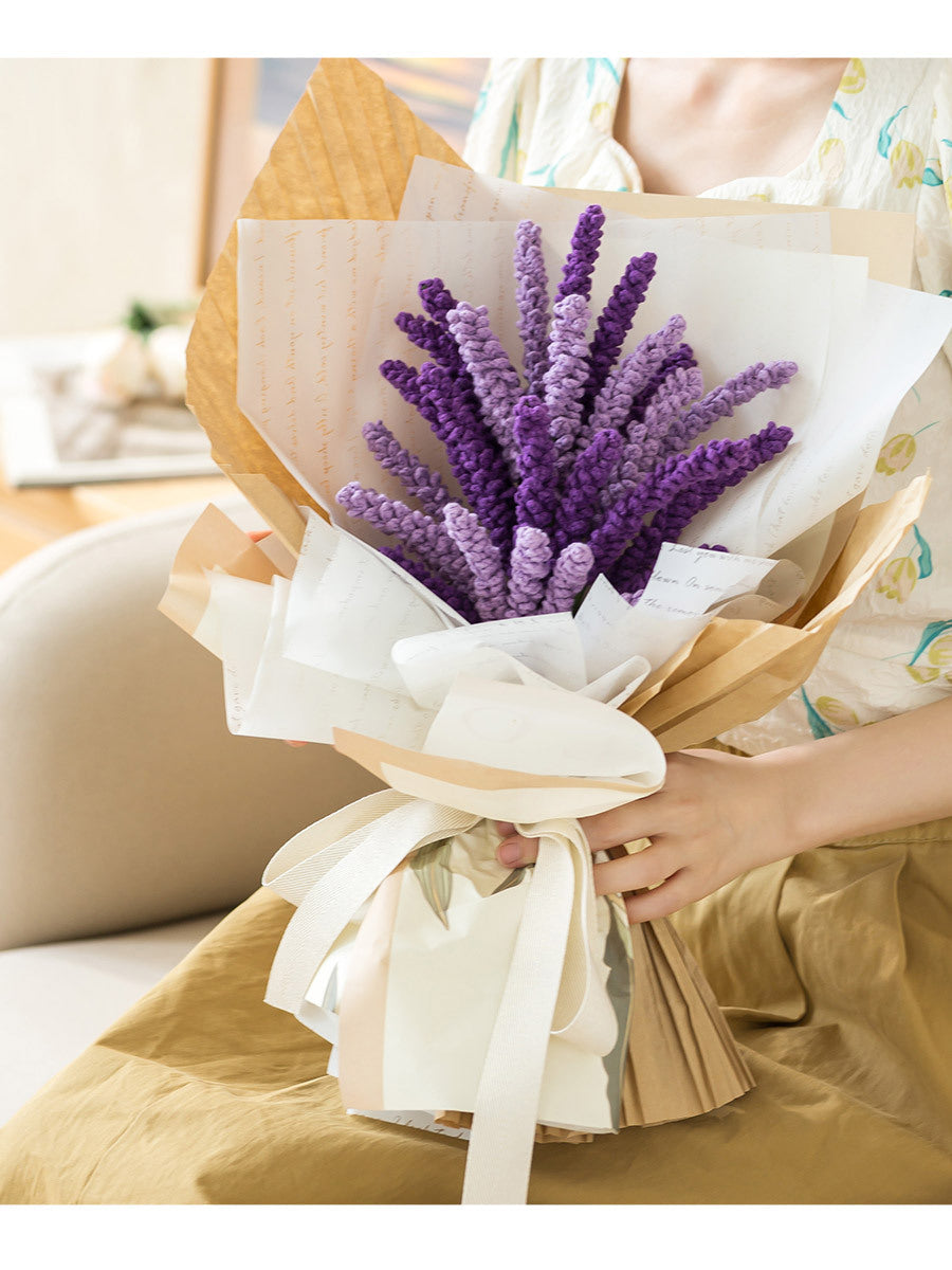 KTX-234707 Handmade DIY Crochet Yarn Ball Craft Kit for Creative Projects