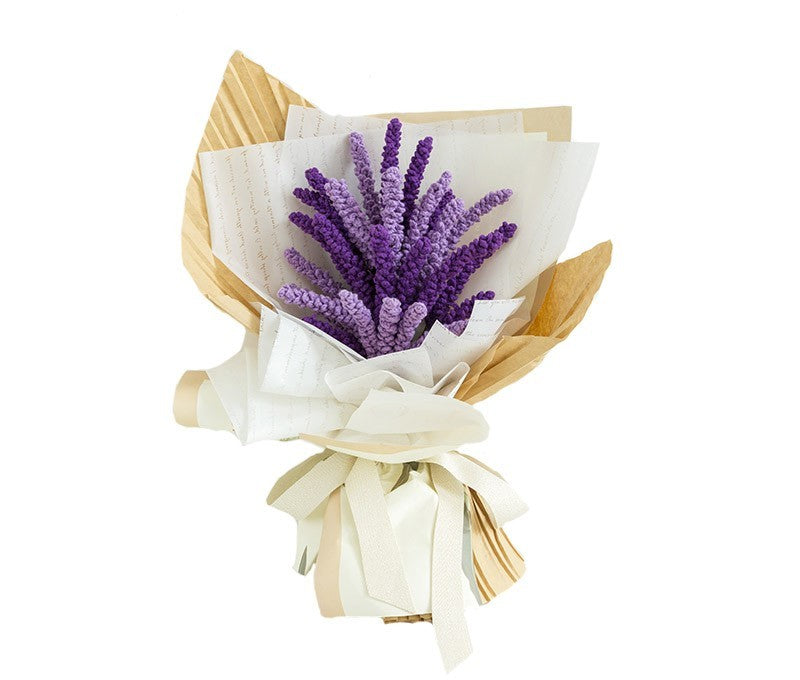 KTX-234707 Handmade DIY Crochet Yarn Ball Craft Kit for Creative Projects